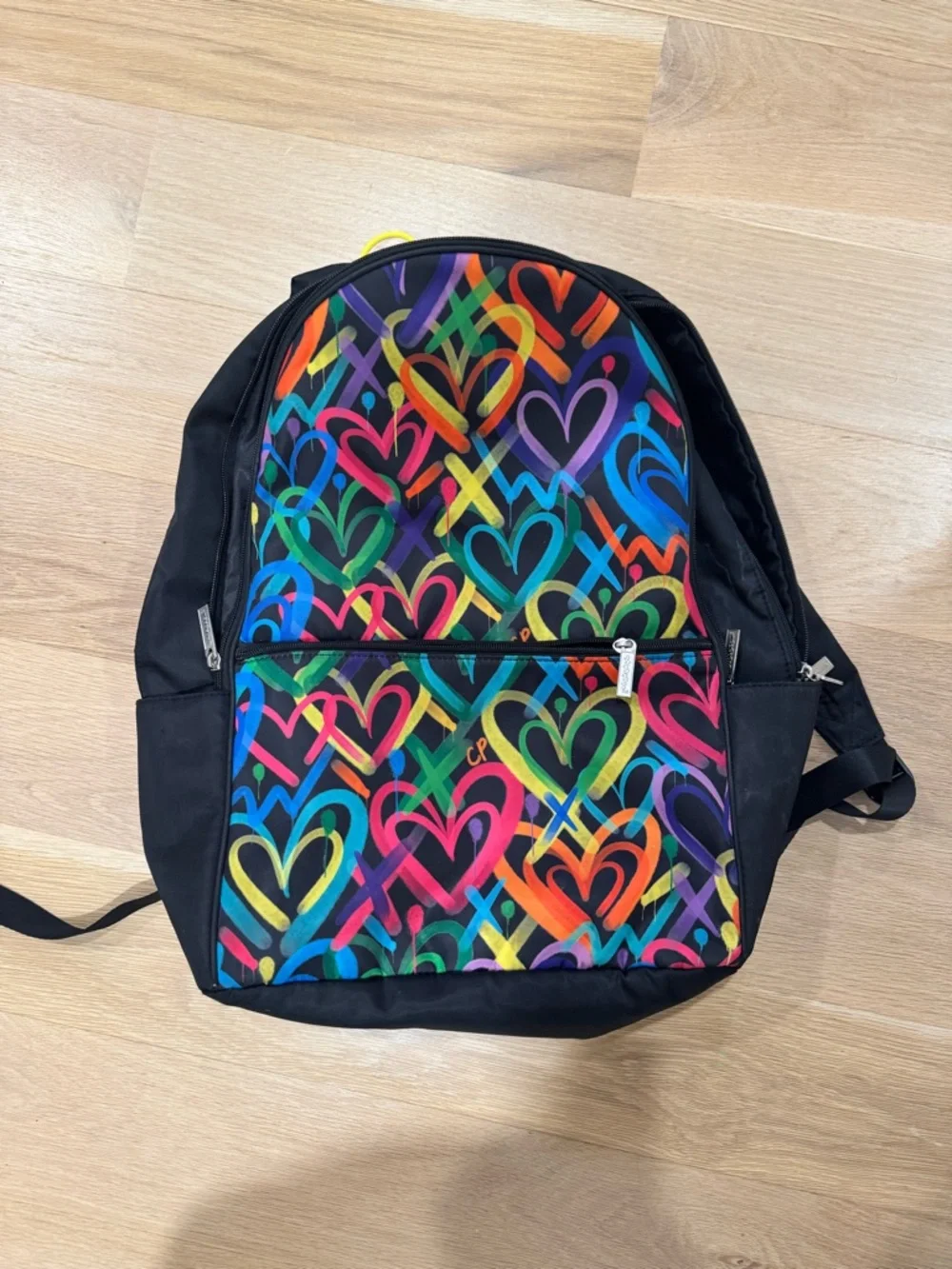 Lola + The Boys Rainbow Hearts Backpack 🎒💖 | Kids Unisex Book Bag - Picture 4 of 7